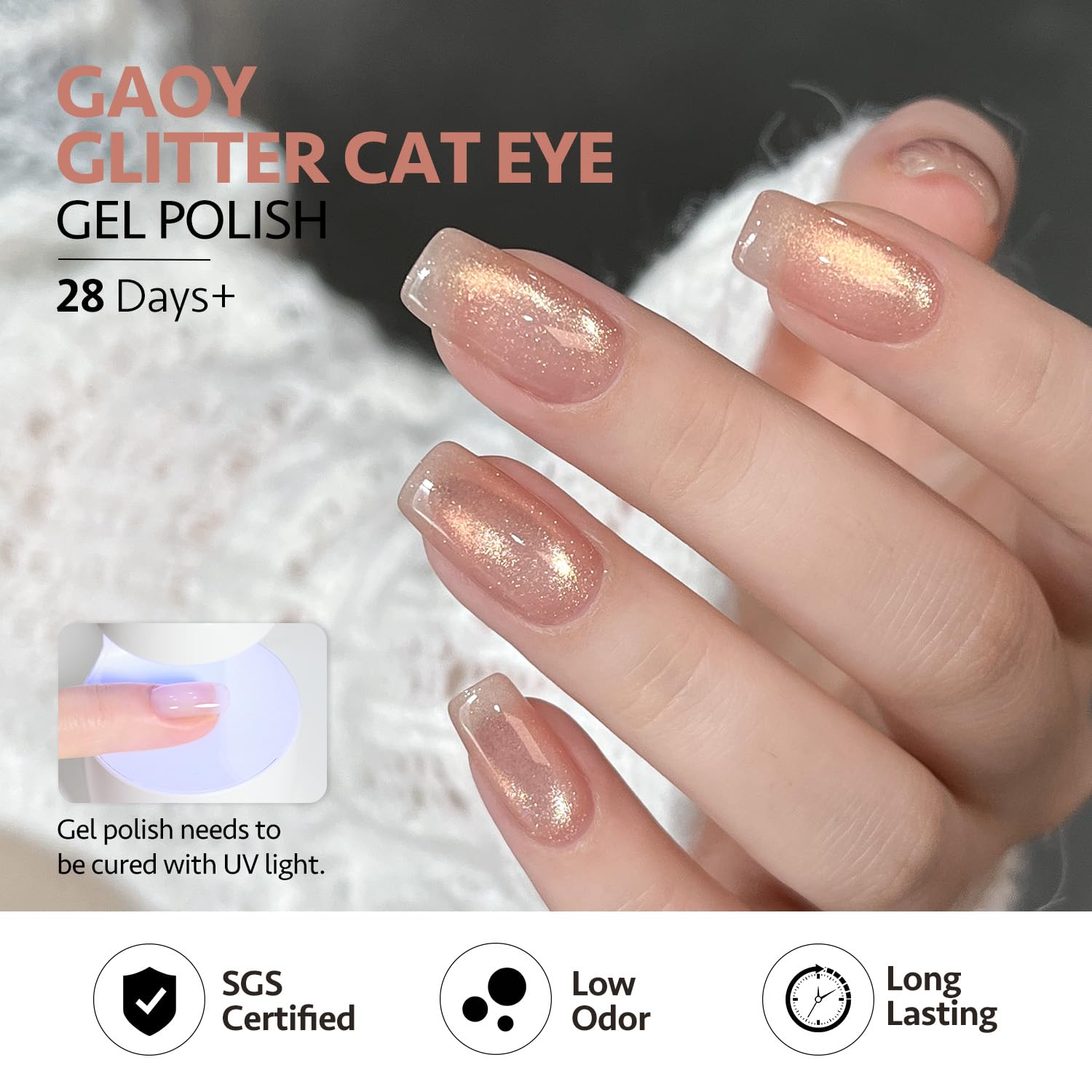 GAOY six-color gel polish set offers versatile options for manicures