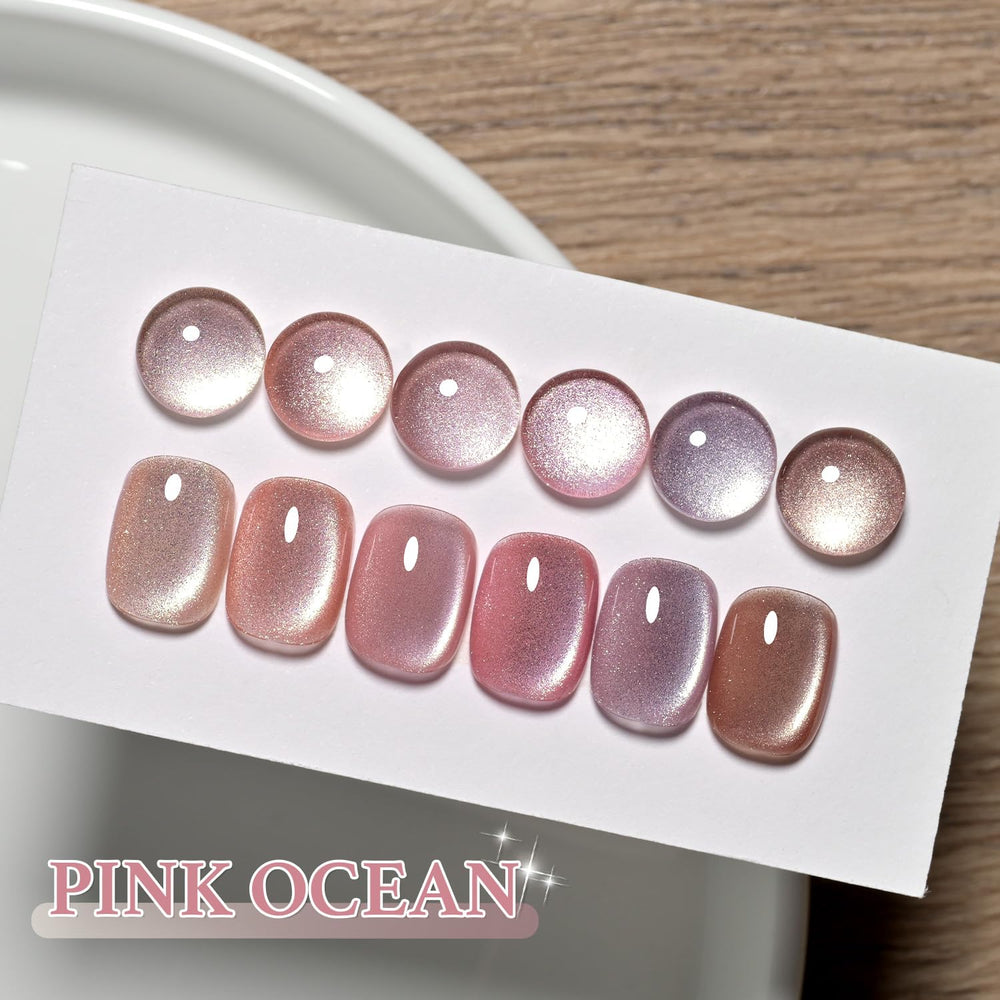 GAOY polishes cure under UV LED in about 60 seconds.