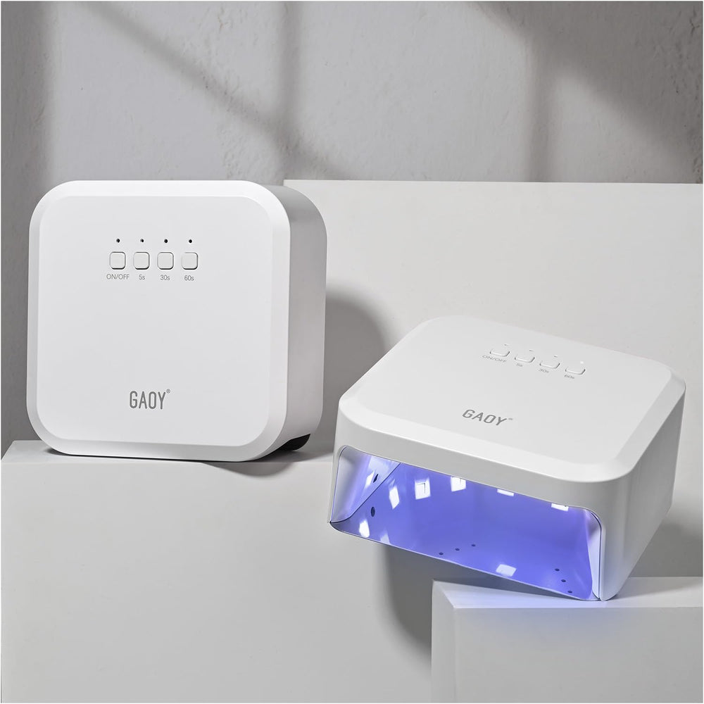 GAOY UV Light packaged with power adapter ready for immediate use.