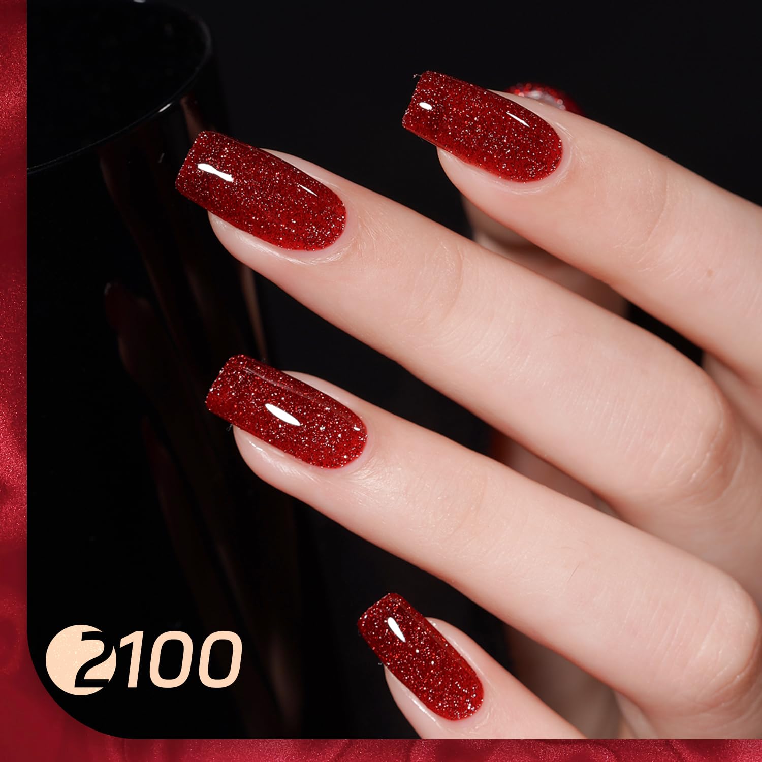GAOY Viva Chili gel polish set packaging highlights gift-ready kit.