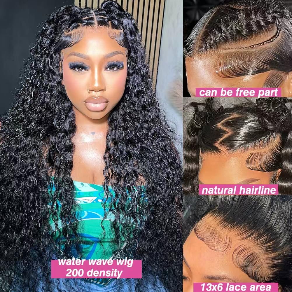 Gaozhao 30-inch wig close-up reveals soft texture and healthy shine.