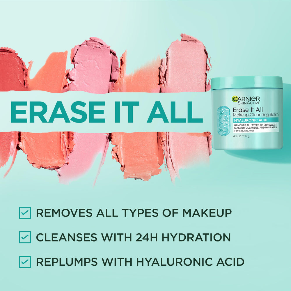 Fórmula sin fragancia de Garnier bálsamo desmaquillante para piel sensible.