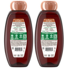 Garnier Coconut Oil Hair Softening image highlighting hydrated, silky strands.