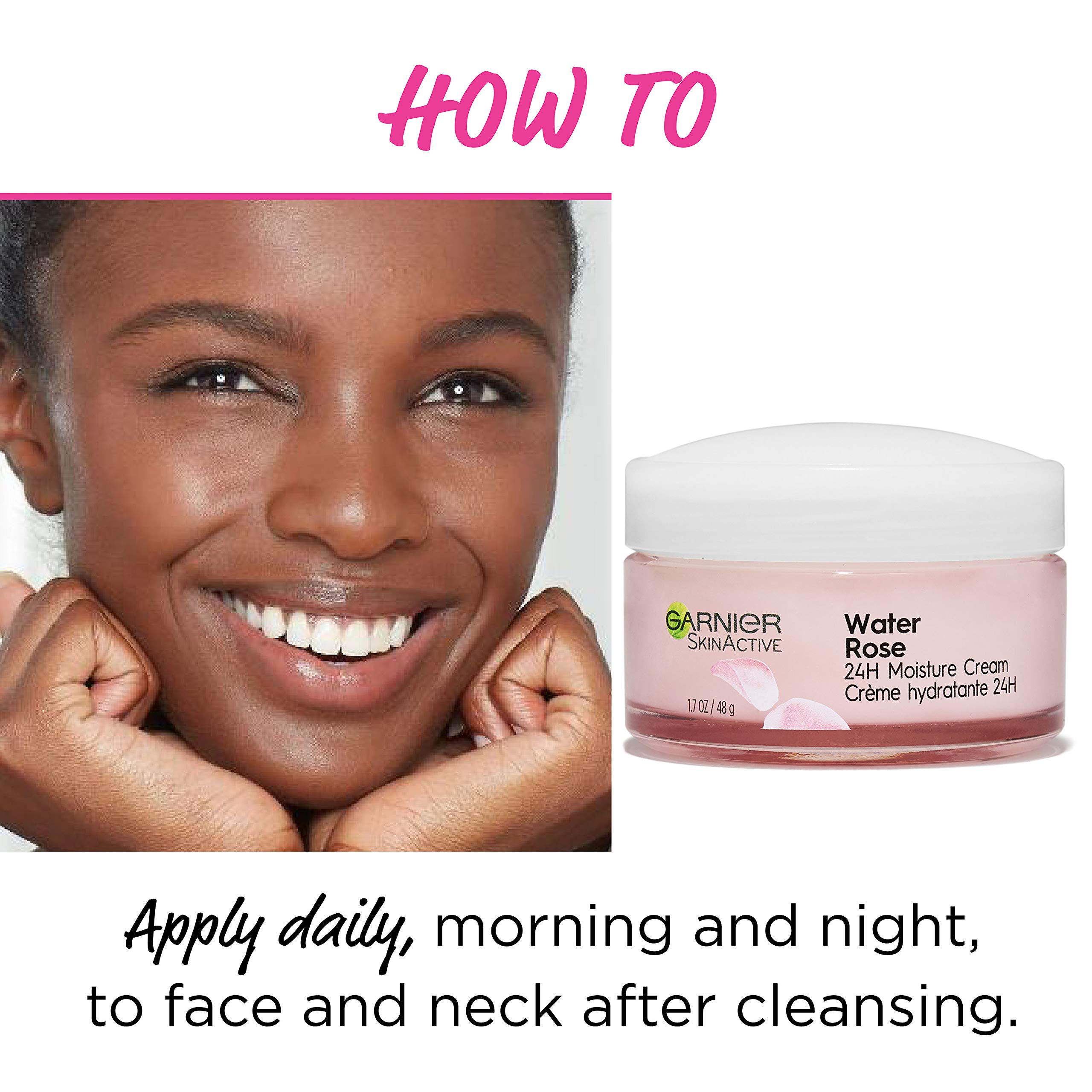 Garnier dermatologist-tested label confirms safety for sensitive skin.