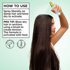 Garnier argan oil visual highlighting nourishment and shine