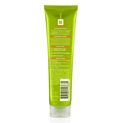 Garnier Fructis Sleek Shot app scoop for 1:1 mix with shampoo for smoother results