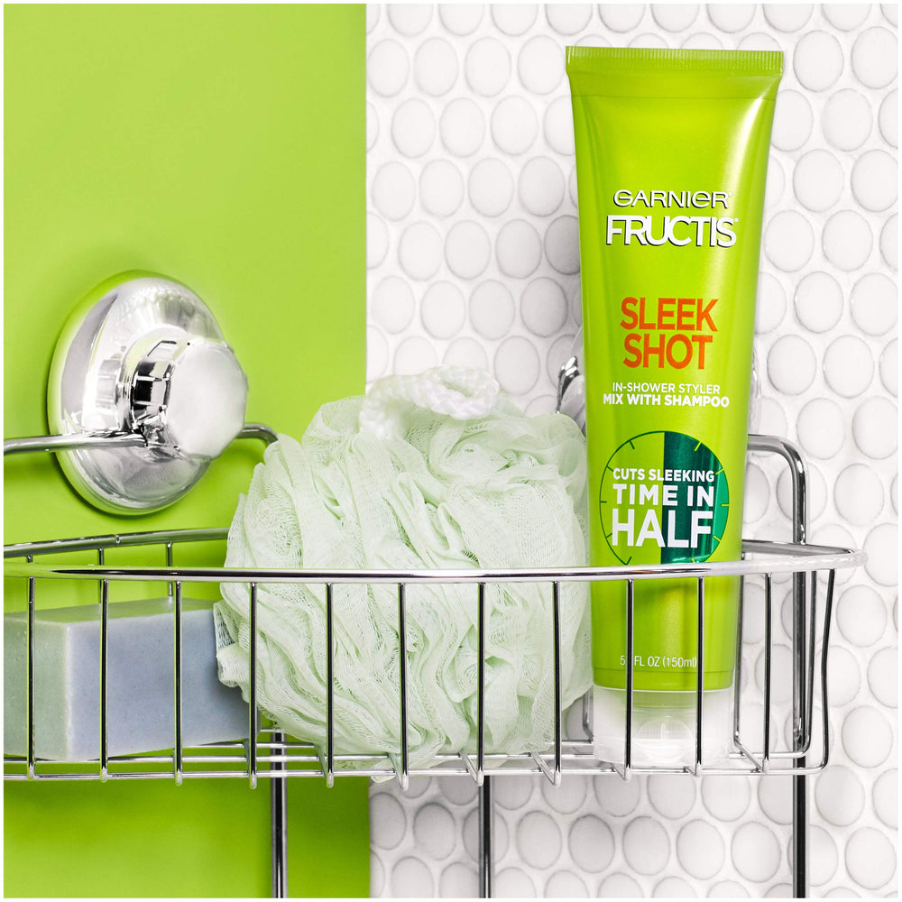 Garnier Fructis Sleek Shot frizz control and glossy finish