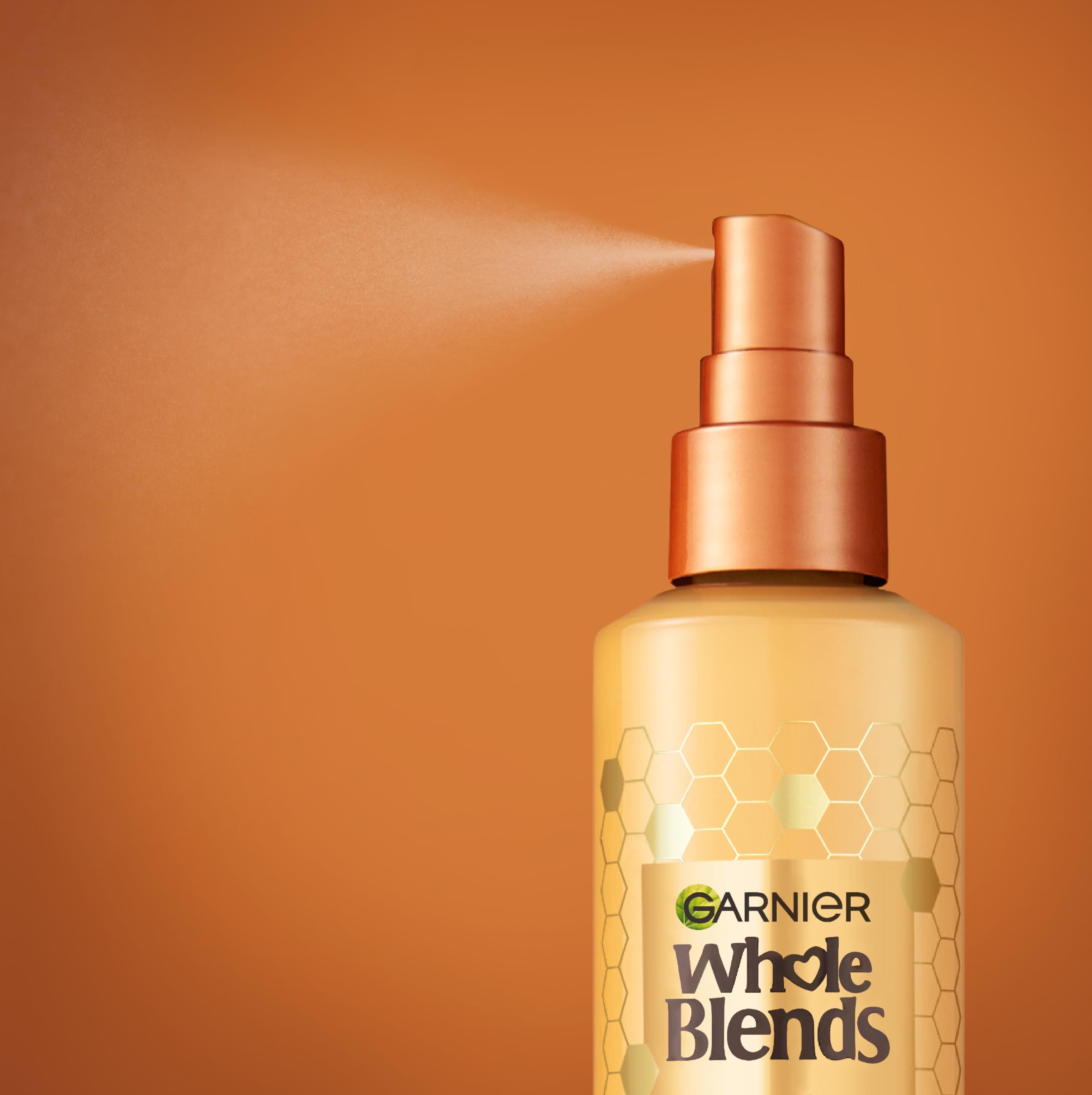 Garnier Honey Milk during blow-dry for easier styling