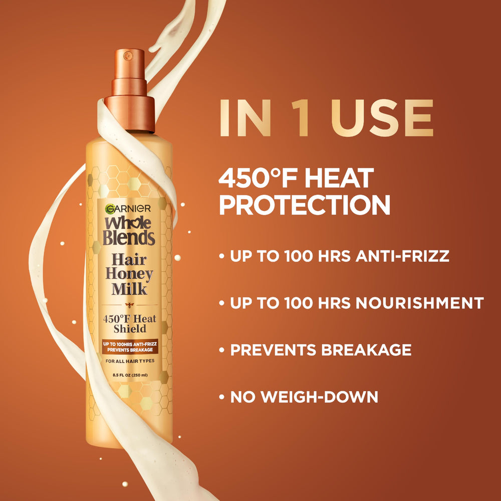 Garnier Honey Milk ingredients Acacia Honey close-up for nourishment cues