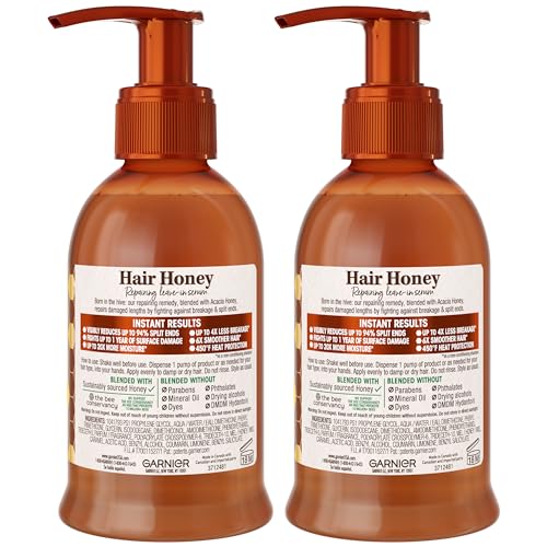 Garnier Honey Treasures acacia honey close-up highlights nourishing ingredient