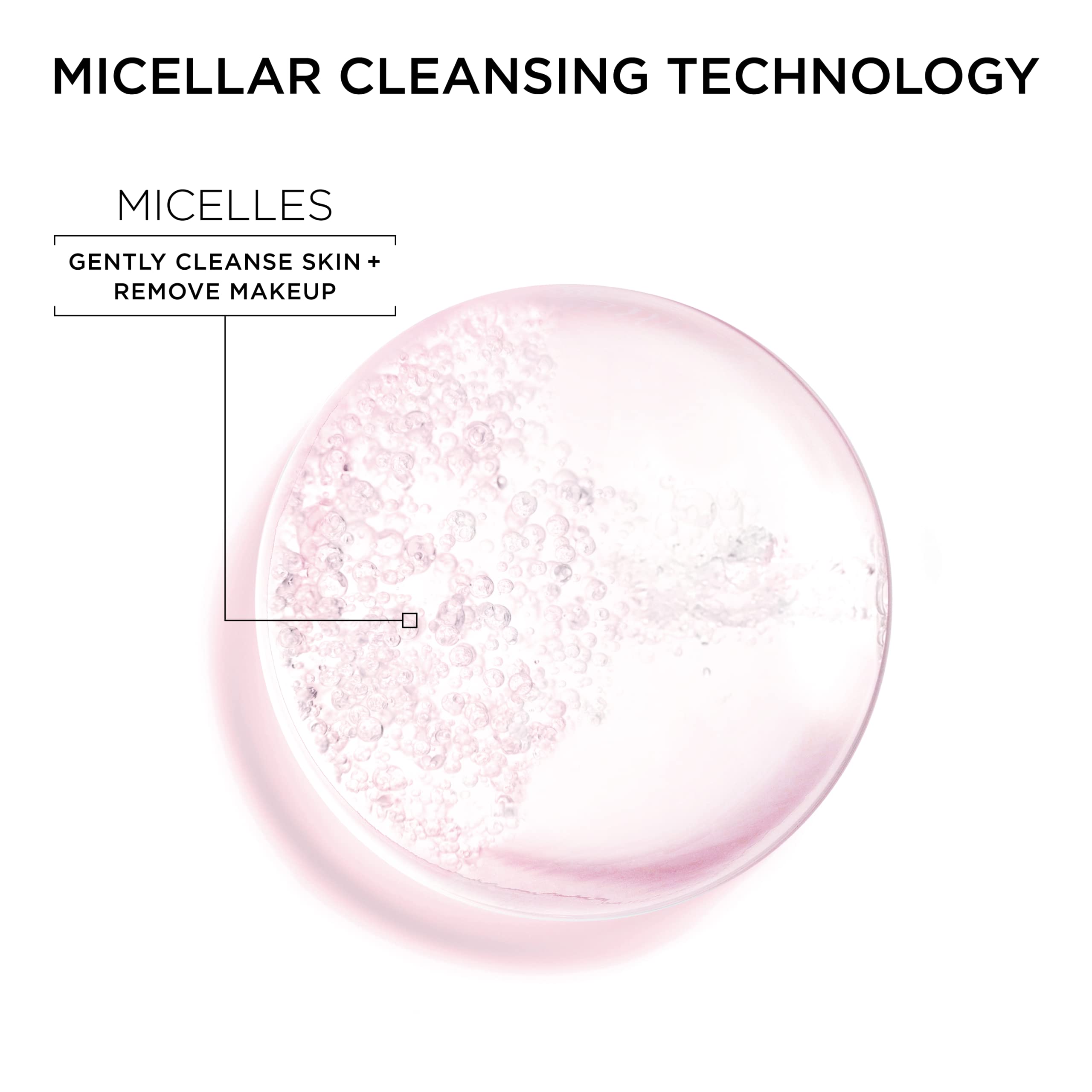 Garnier Micellar Cleansing Water fragrance-free formula on packaging