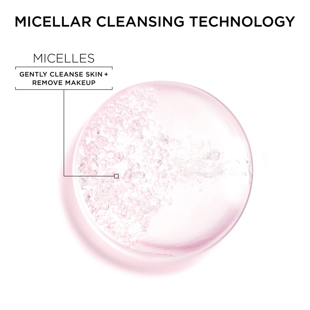 Garnier Micellar Cleansing Water fragrance-free formula on packaging