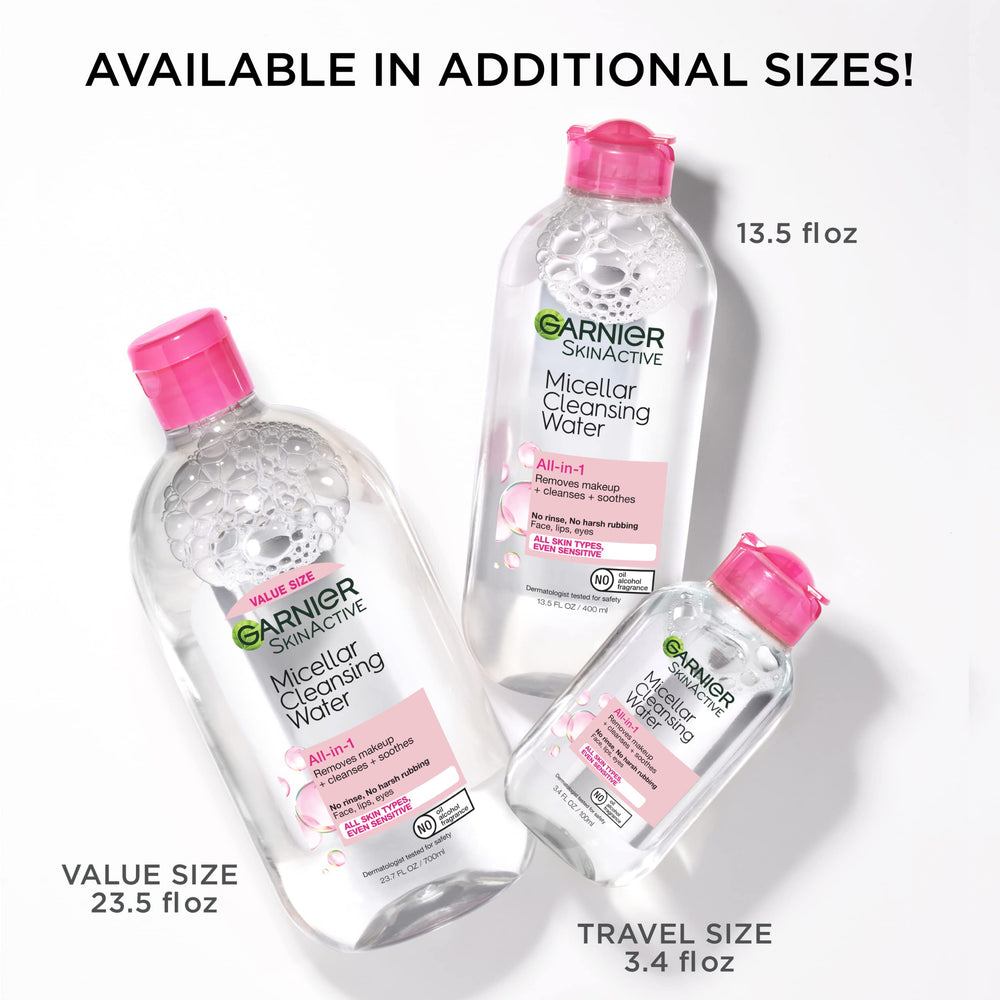 Garnier Micellar Cleansing Water vegan formula claim