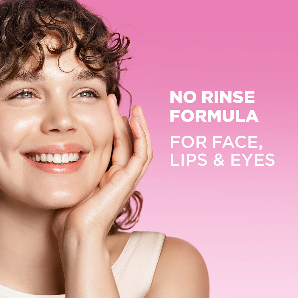 Garnier micellar water rose glycerin droplets highlight hydrating formula