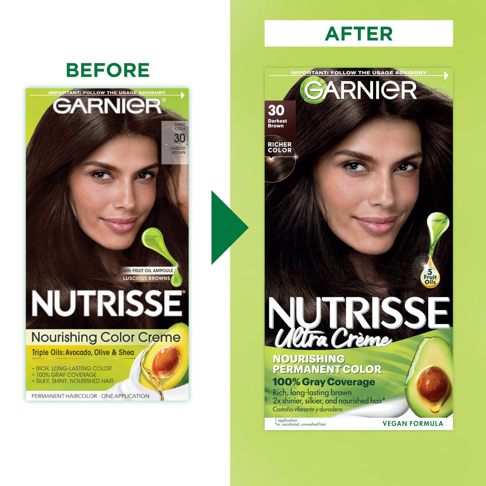 Garnier Nutrisse after-color conditioner with five oils seals moisture and color