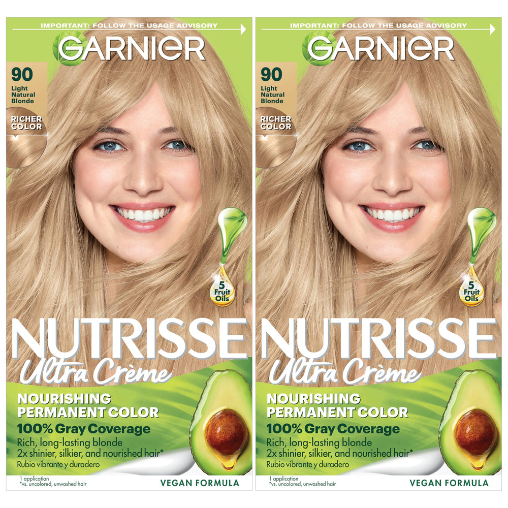Garnier Nutrisse ampoule-pour shows nourishing oils blending into color for even coverage