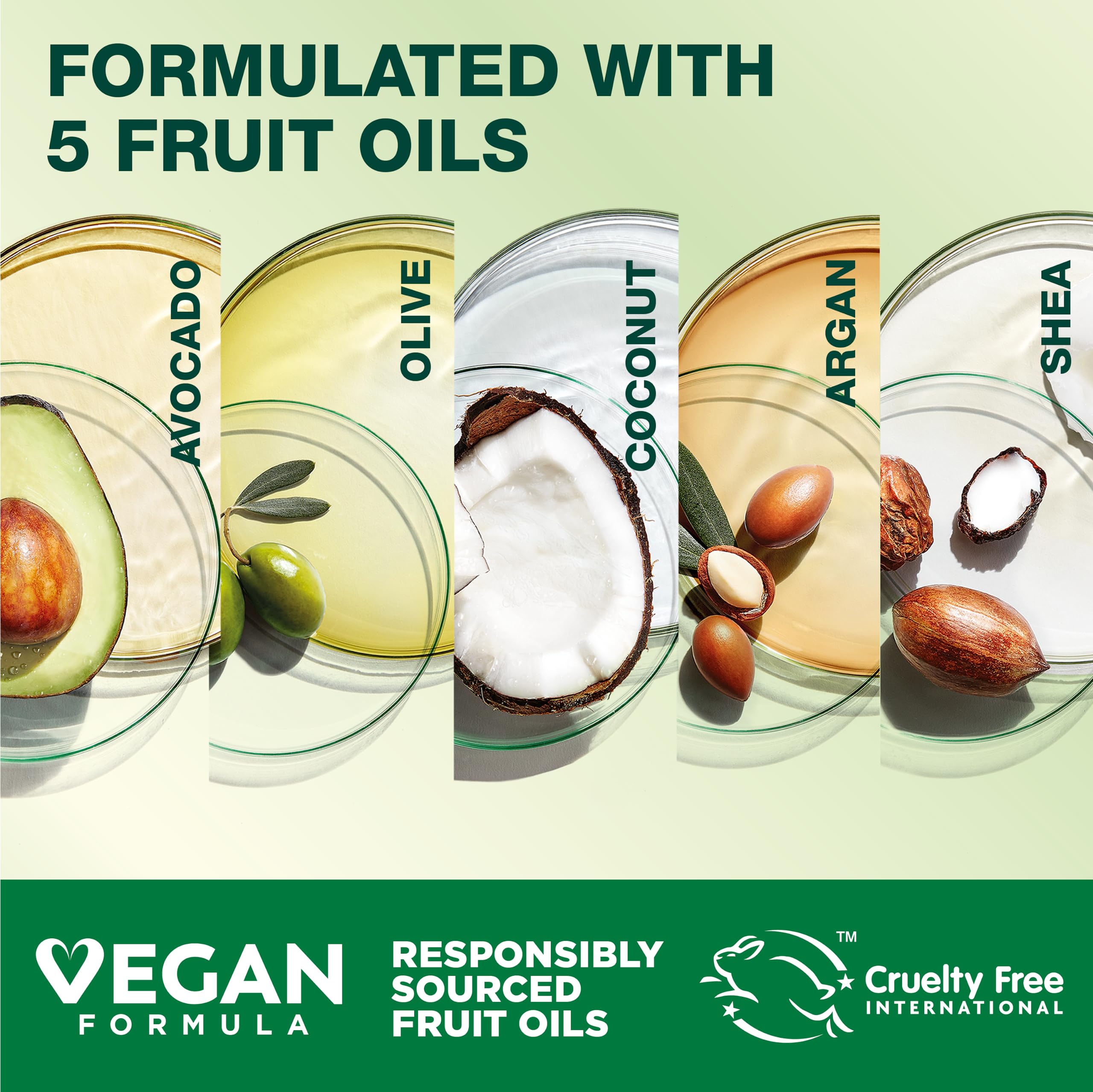 Garnier Nutrisse five fruit oil blend nourishes hair during coloring