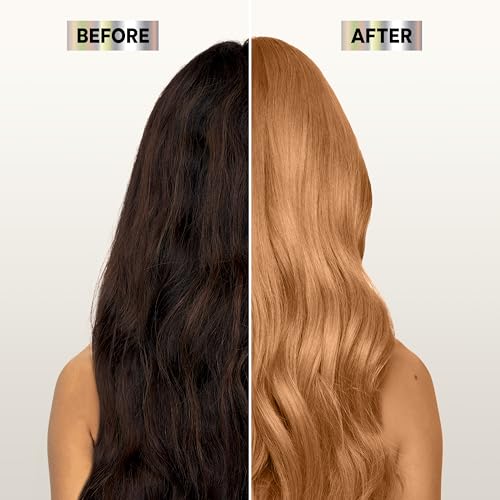 Garnier Nutrisse five-oil blend after-color shine on hair