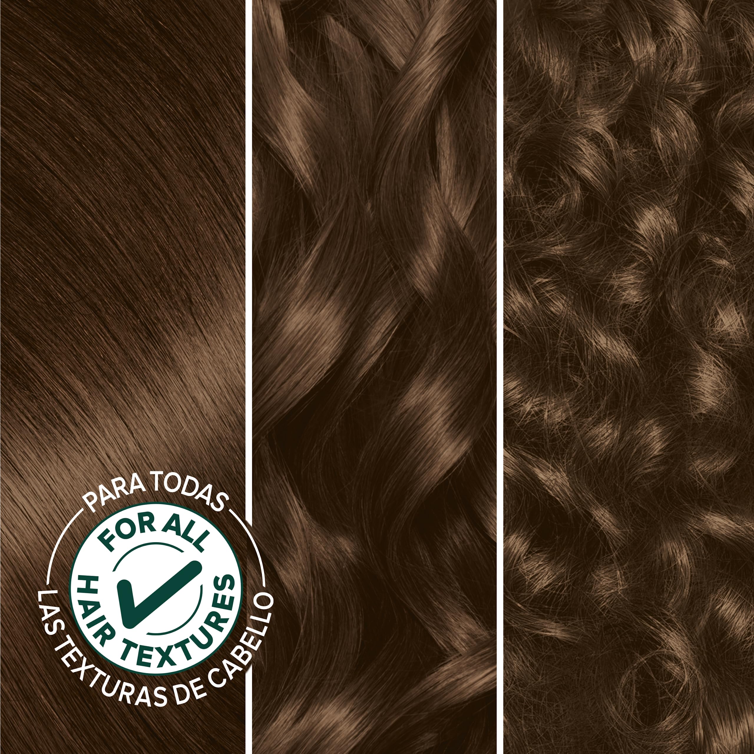 Garnier Nutrisse gray coverage depiction for even, long-lasting color