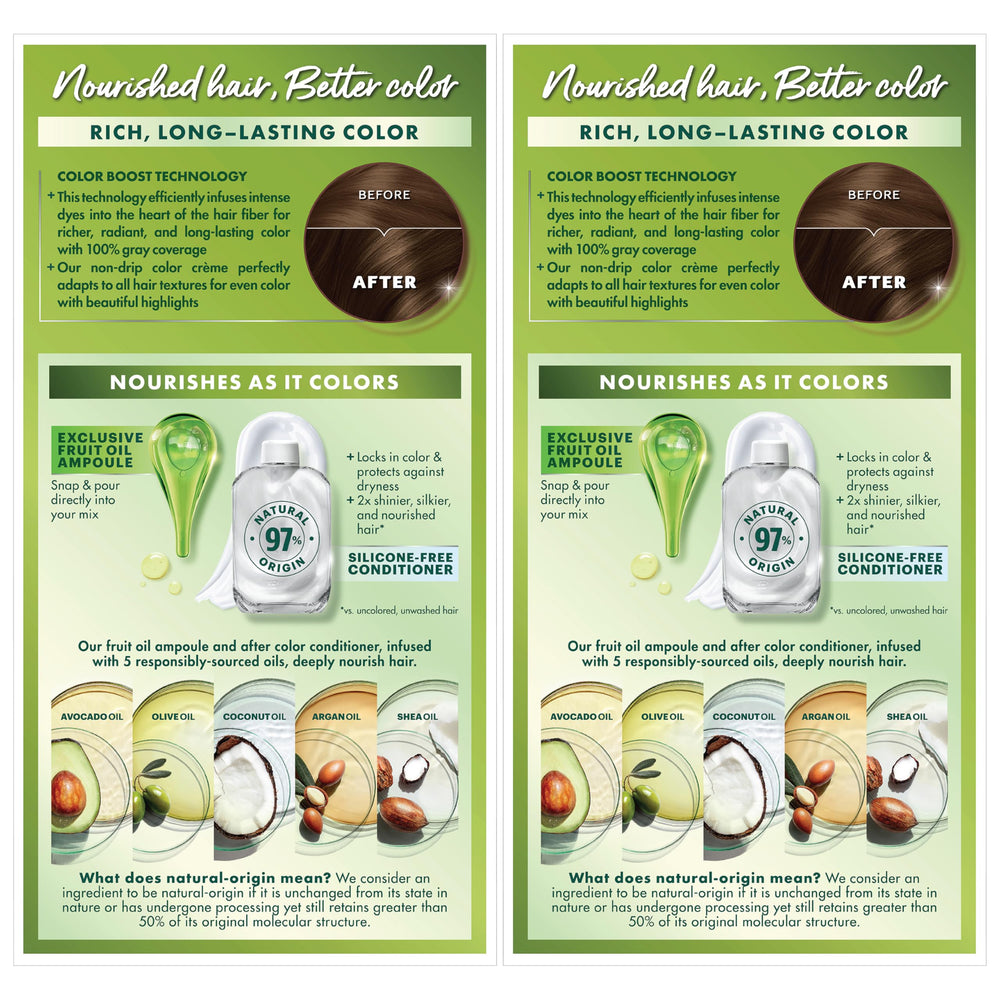 Garnier Nutrisse color mix bowl ready for even root-to-tip application
