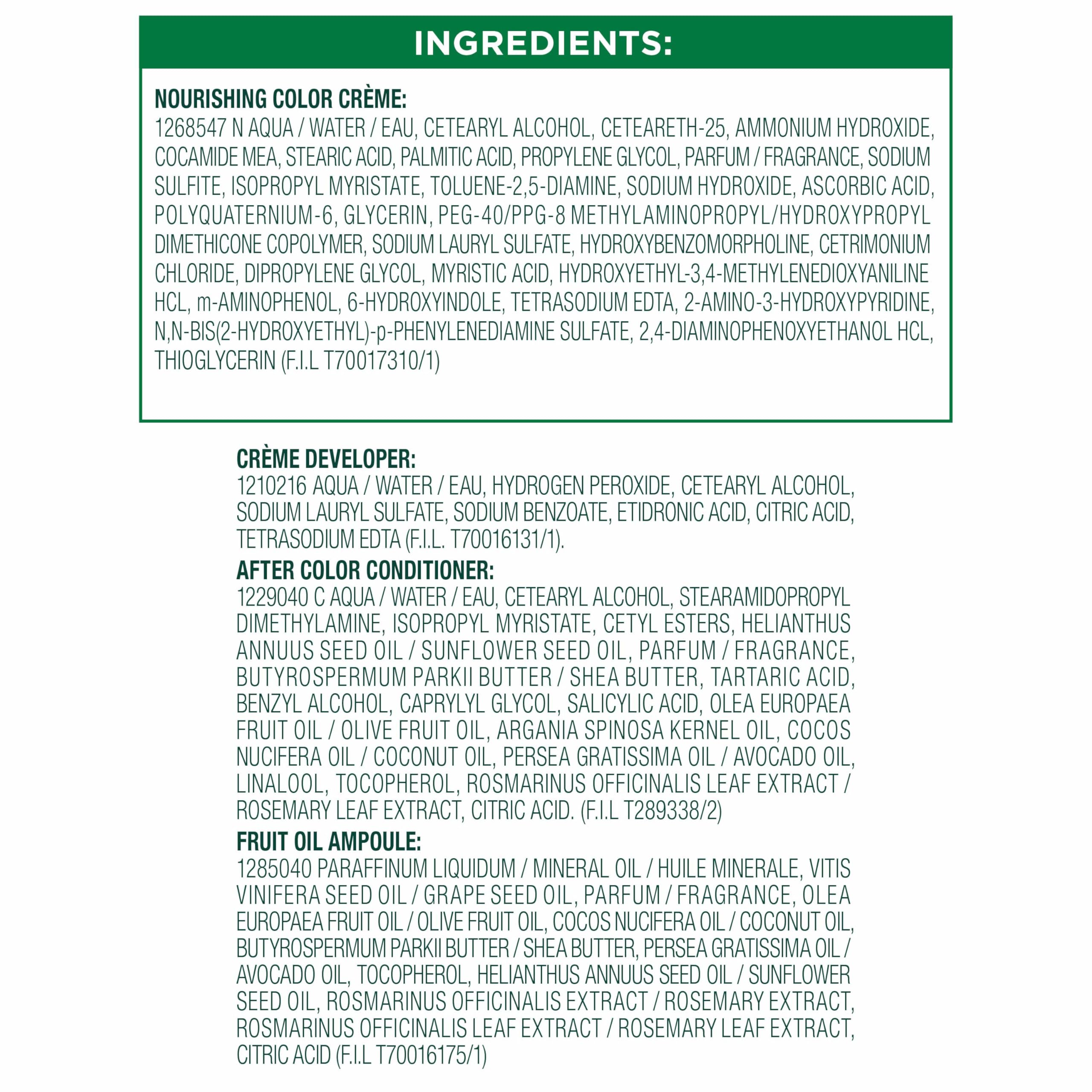 Garnier Nutrisse vegan cruelty-free shade variety for customizable looks
