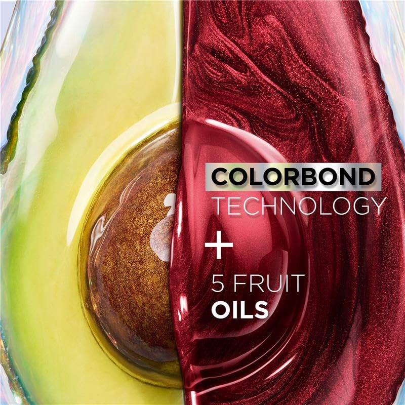 Garnier Nutrisse after-color mask with avocado, olive and shea oils for smooth hair.