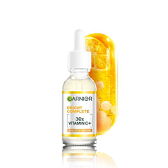 Garnier Skin Naturals Glow Serum bottle showing lightweight hydration for daily use