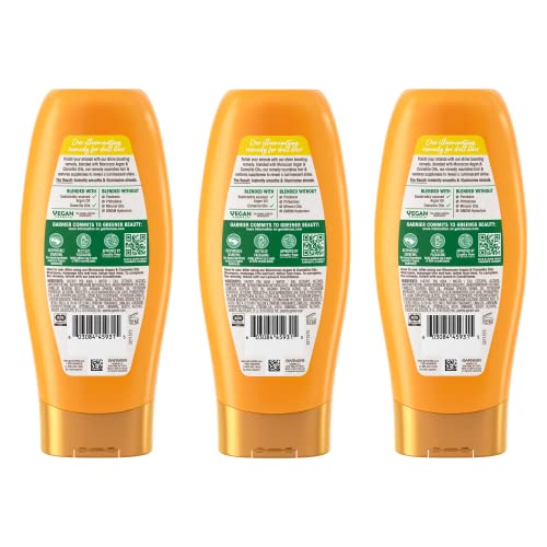 Garnier Whole Blends argan-camellia shampoo pair boosts hair radiance