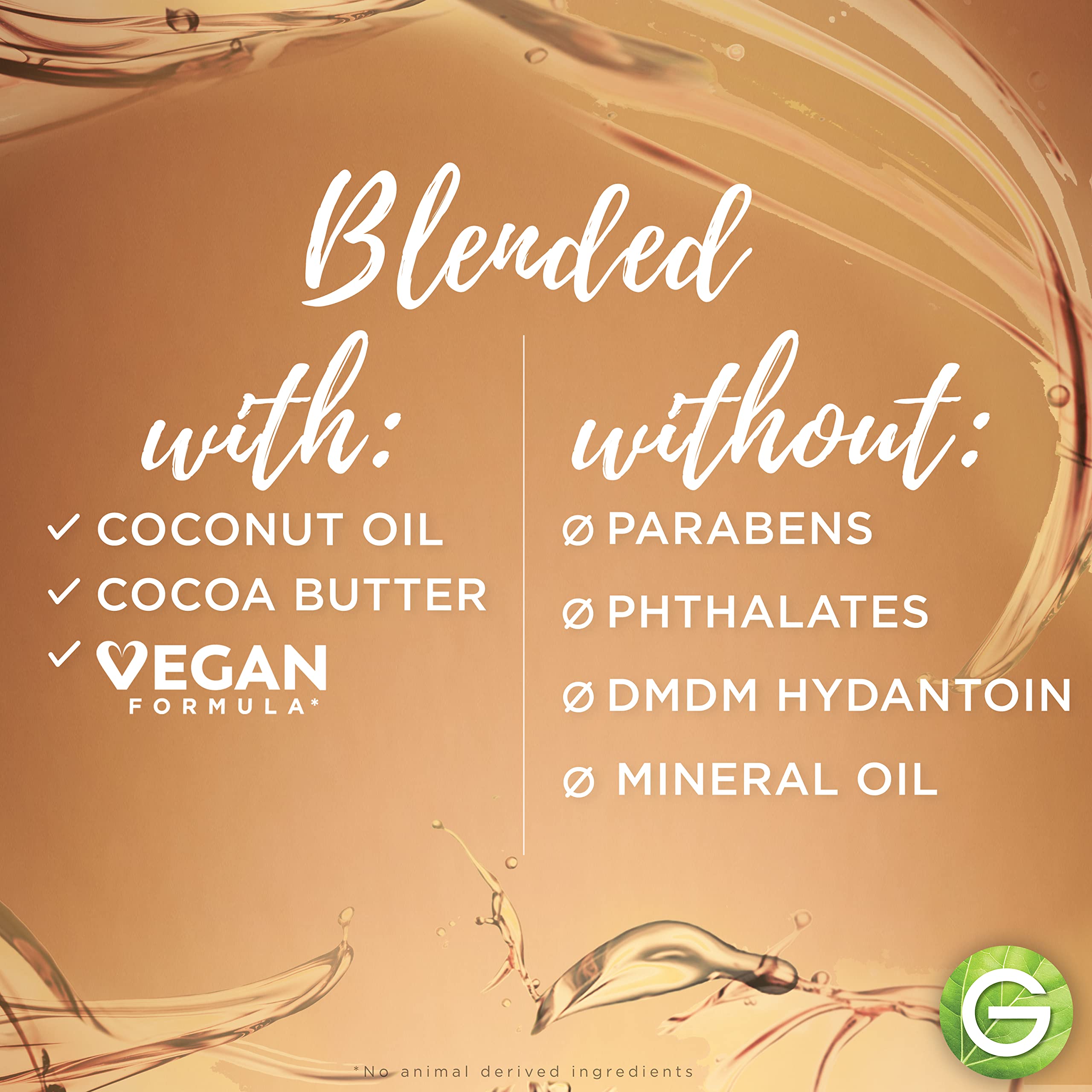Garnier Whole Blends coconut oil ingredient focus for smoother hair.