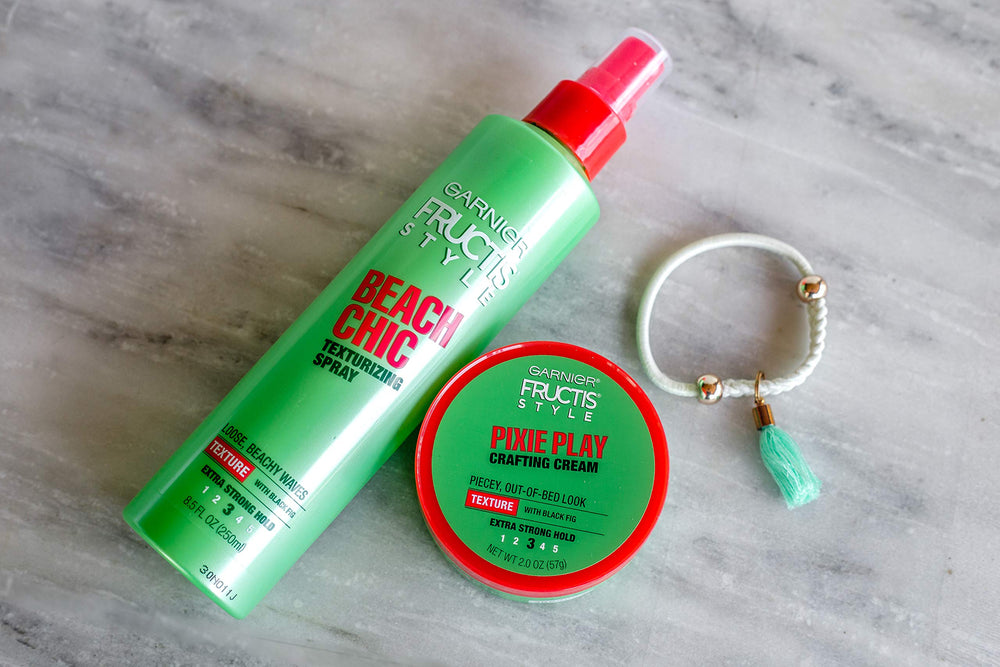 Garnier Fructis Pixie Play Crafting Cream with Black Fig delivers control without clumping