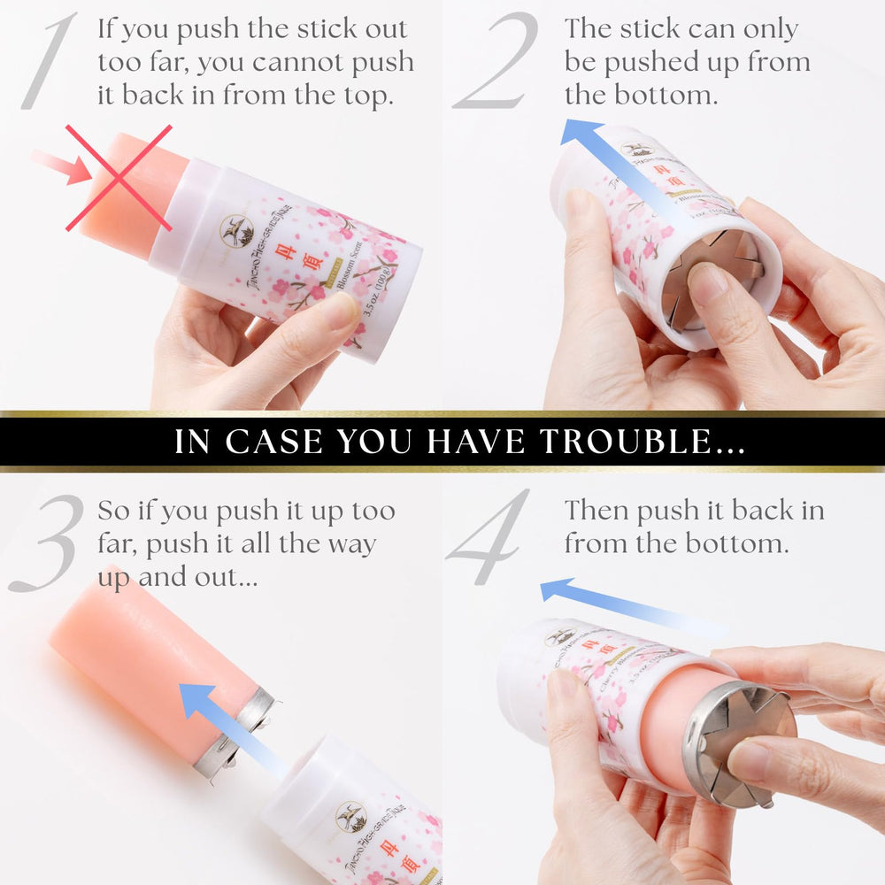 Gatsby Tancho cherry blossom fragrance adds refined scent during styling.