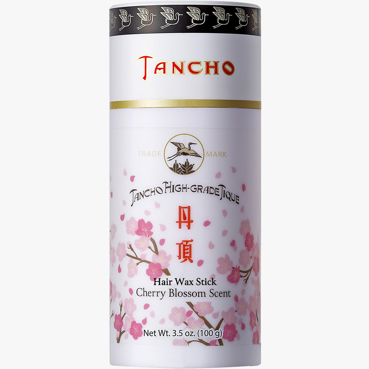 Gatsby Tancho wax-stick application for precise, sleek styling.