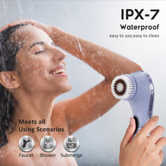 Gaurins soft cleansing brush head for gentle daily cleansing.