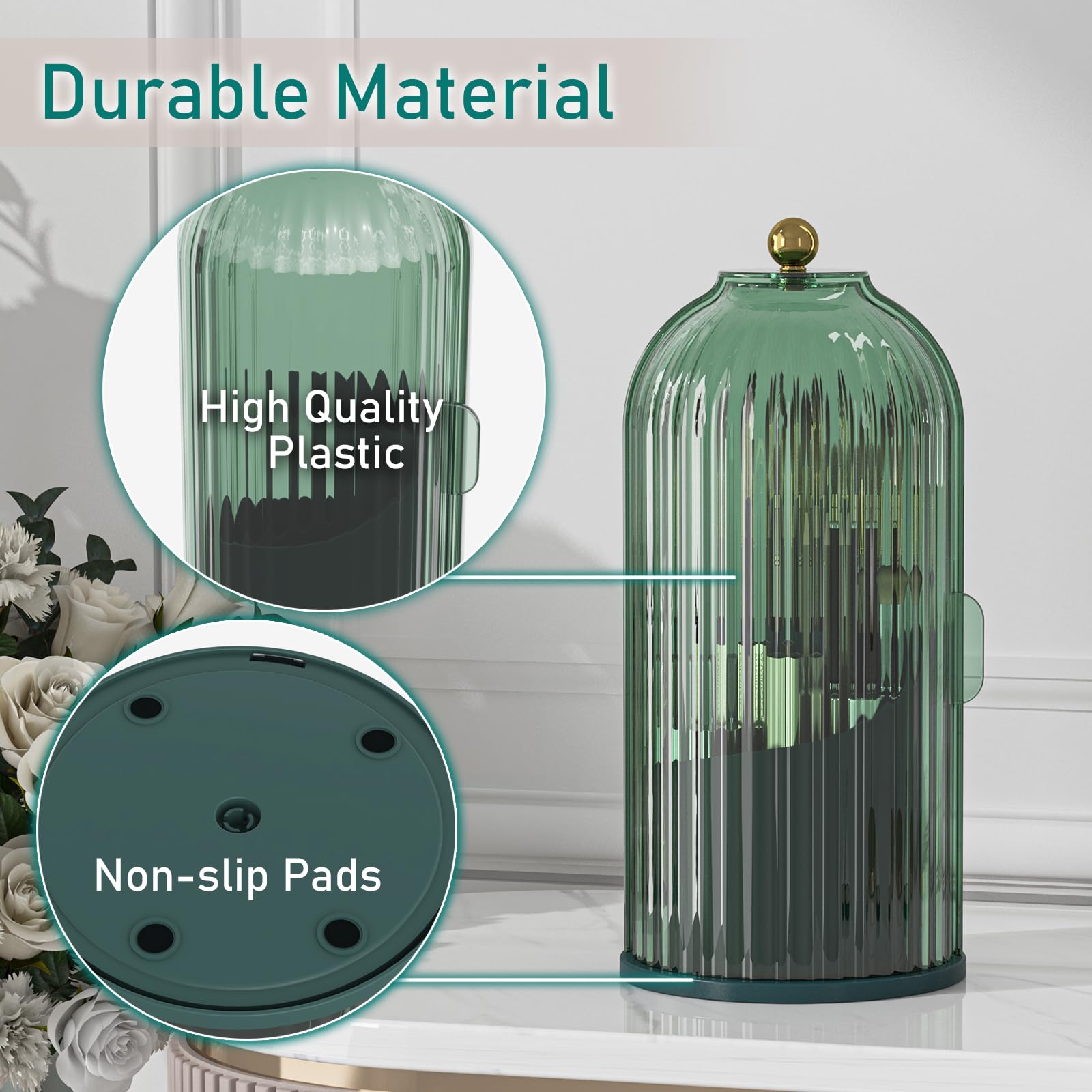 GAXmi vanity organizer keeps essentials neat, ready, and visually tidy.
