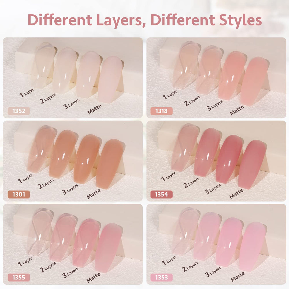 GAOY Long-lasting wear up to four weeks with base and top coats.