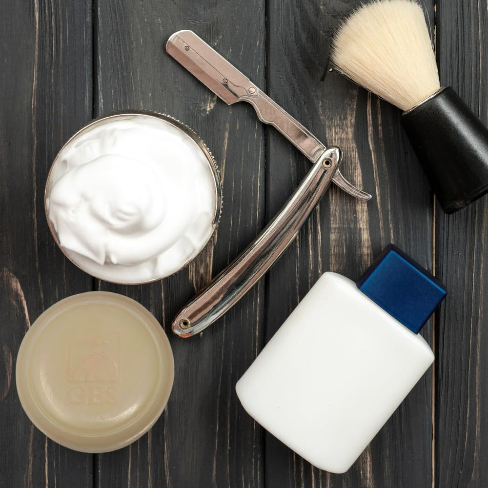G.B.S GENTS formula nourishes skin during and after shaving.