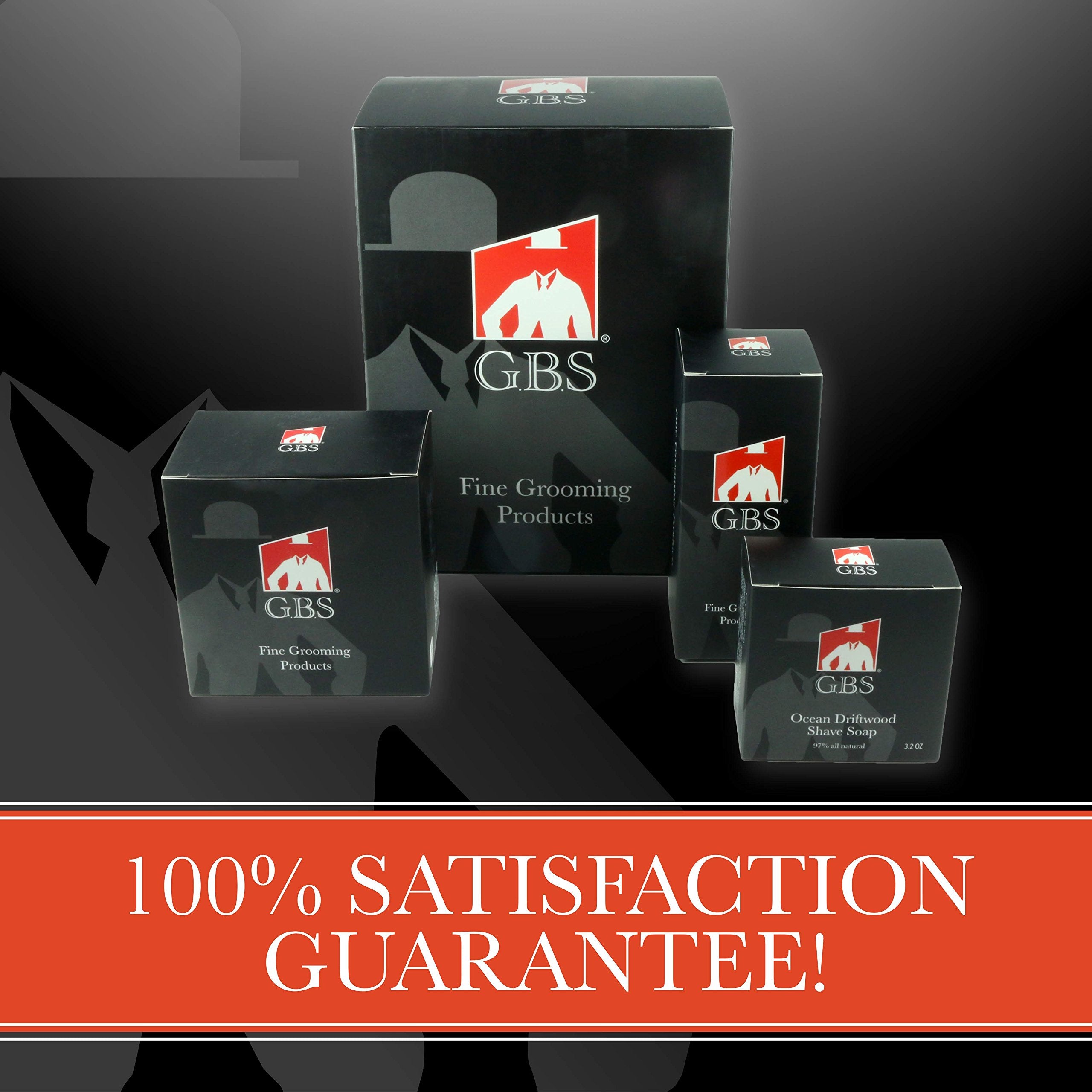 G.B.S gift-ready packaging suggests a thoughtful grooming gift option.