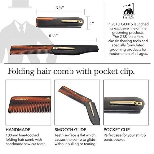 G.B.S grooming kit close-up highlights premium finish and anti-static feel.