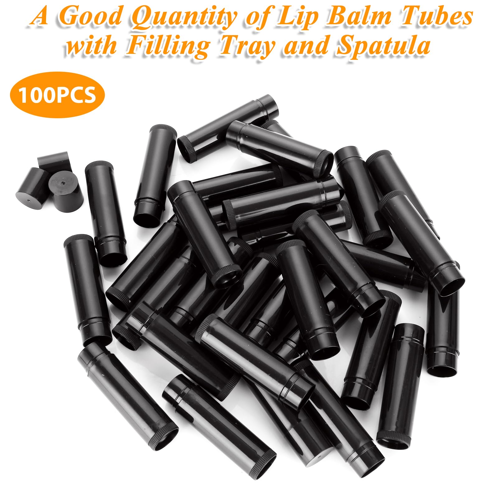 GBACHOOSE lip balm tubes showing rotating twist mechanism in action