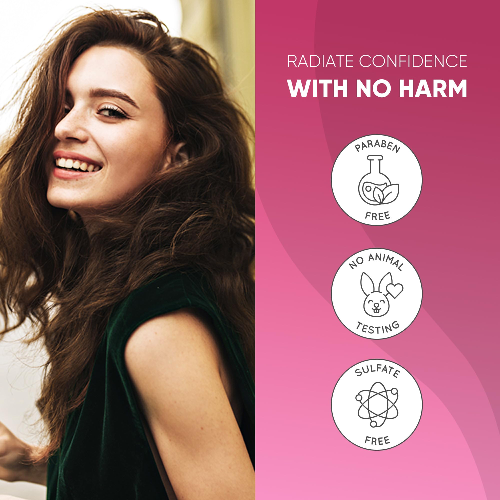 GBG Hairline Powder highlighting gray and highlighted strands for balanced tone.