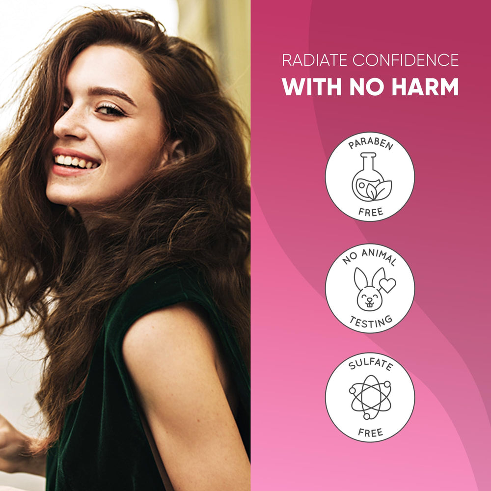GBG Hairline Powder highlighting gray and highlighted strands for balanced tone.