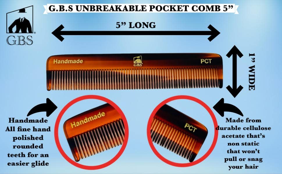 G.B.S GENTS PCT anti-static material helps smooth styling with less friction