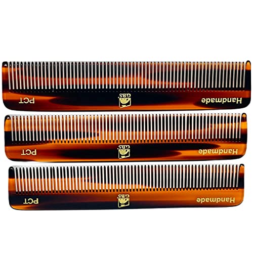 G.B.S GENTS PCT fine-tooth closeup highlights precise detangling for neat styles