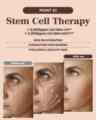 GD11 Rx SCM Program Exosome Facial Serum application on skin demonstrates easy daily use.