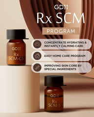 GD11 Rx SCM Program Exosome Facial Serum texture close-up highlighting rich moisturization.