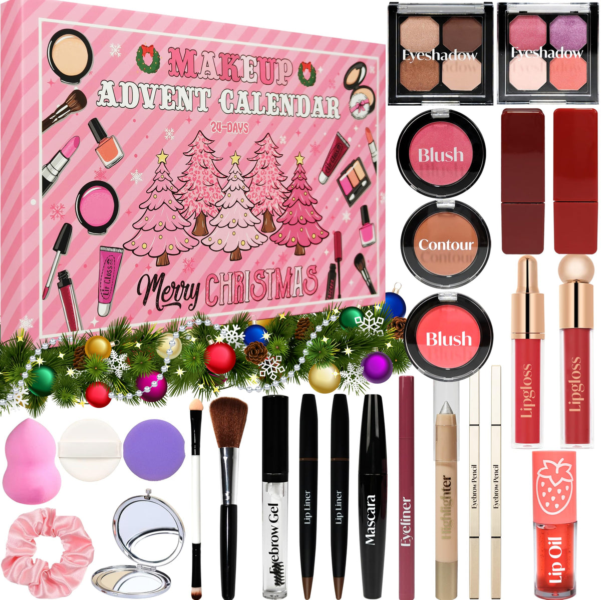 GDWDGJ makeup advent calendar 24 days gift box reveals daily beauty surprise