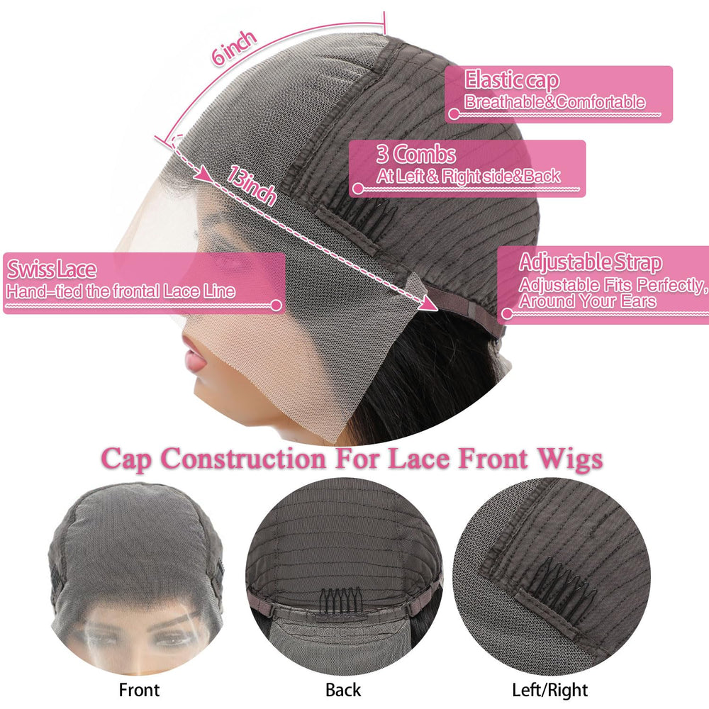 Gearina pre-plucked baby hair adds versatile styling and natural edges.