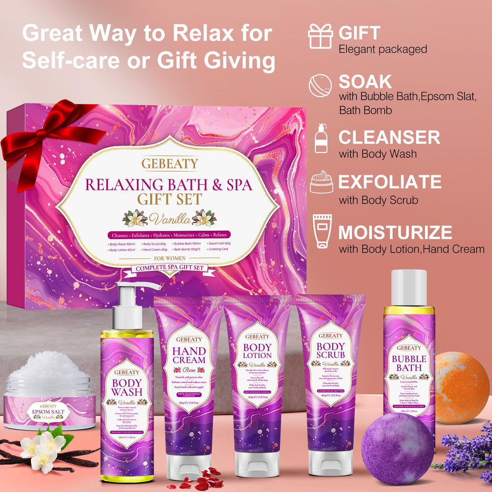 GEBEATY vanilla scrub jar for gentle exfoliation and pampering sessions