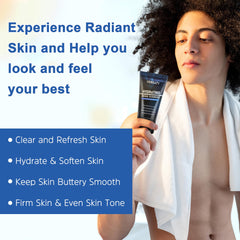 GEBEATY facial scrub exfoliating grains for refreshed skin
