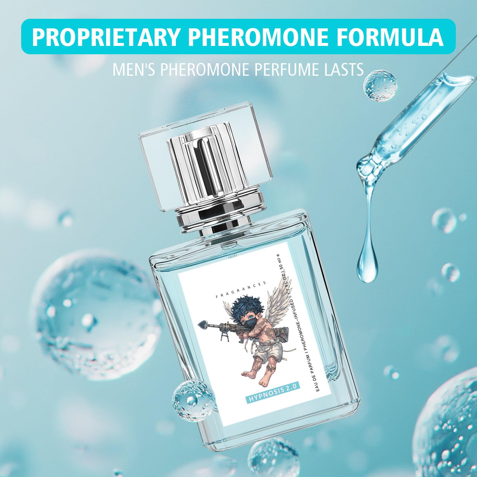 GEBUTP 2.0 Cologne for Men bottle closeup highlights amber wood notes and modern masculine appeal